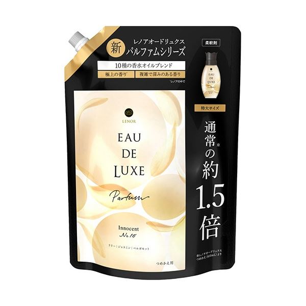 （まとめ）レノア オードリュクス パルファムシリーズ イノセント 詰替 特大600ml[x3] 6,584円