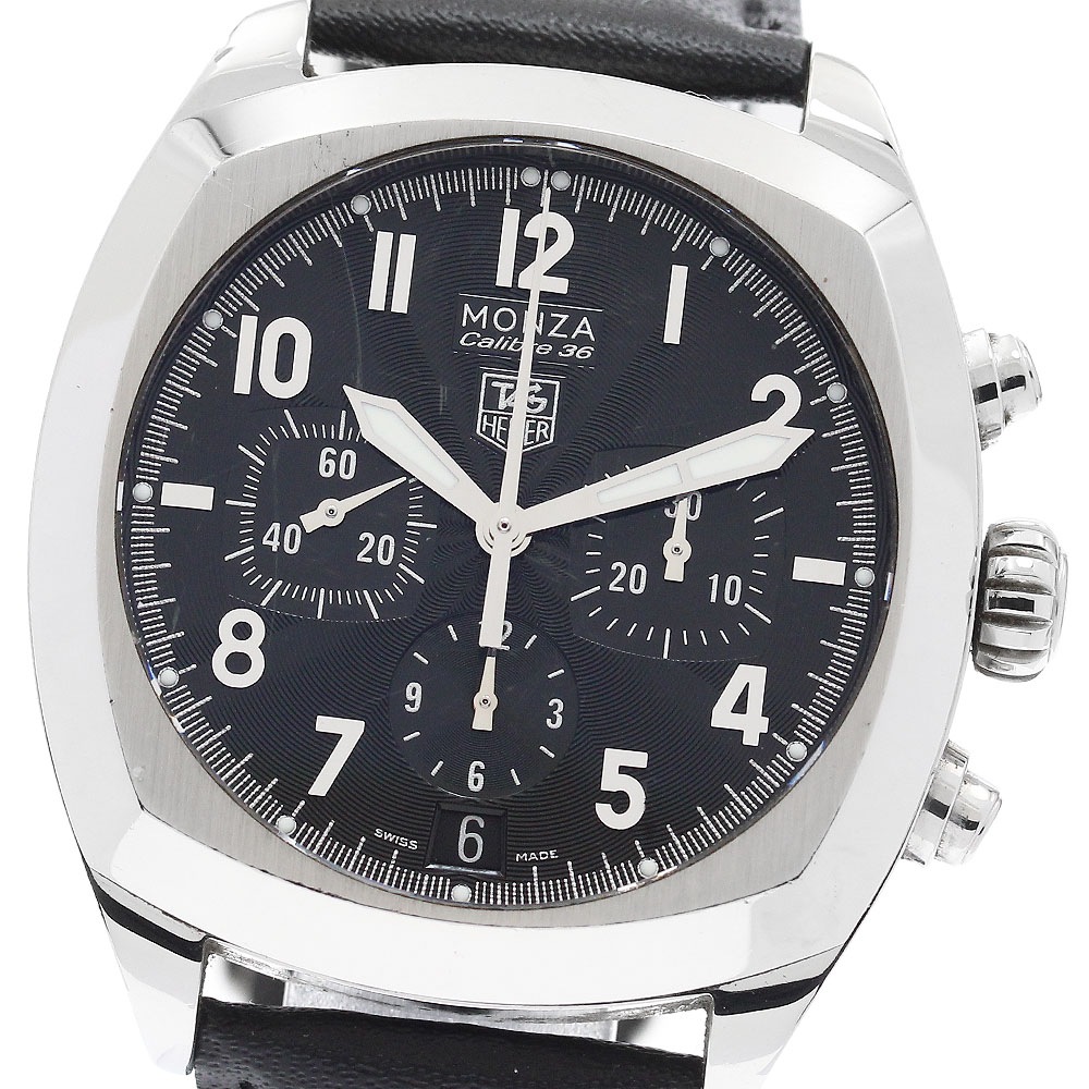 タグホイヤー TAG HEUER CR5110 モンツァ キャリバー36 クロノグラフ 自動巻き メンズ _887318【中古】 185,800円