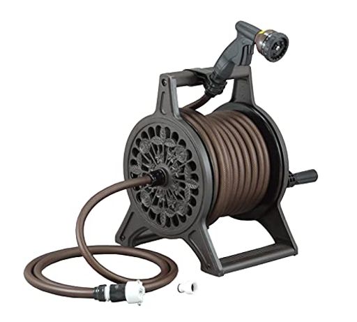 ブロンズリール 12MMネットホース 20M ブラウン BR4-XT20BRO