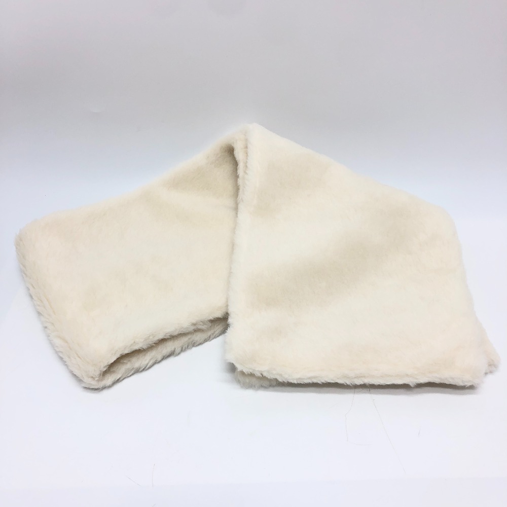MAX MARA マックスマーラ マフラー 454608236 テディベア ファー マフラー ファー アルパカ ホワイト
