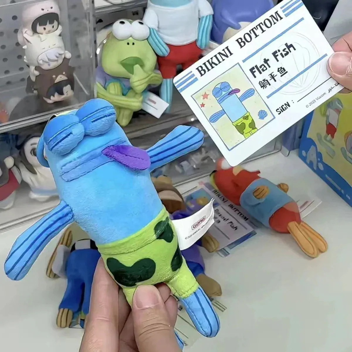 Qoo10] ボブ＆ビキニタウン住民のぬいぐるみキーホ : おもちゃ・知育