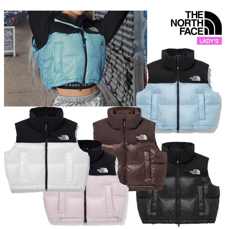 レディース ノベルティー ヌプシ RDS ダウン ベスト NV1DQ80 NV1DP80 女性 ダウン ダウンベスト ジレ ショートダウン アウター トップス 厚手 中綿 暖かい 防寒 防風