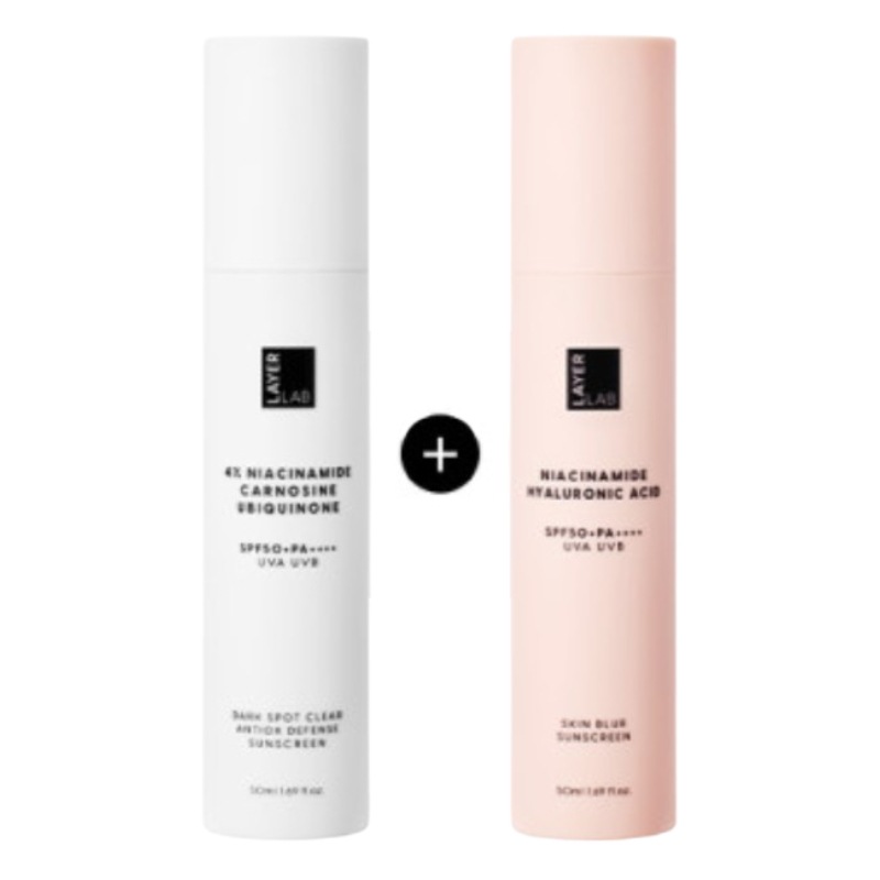 [25SS/新作](1+1)トリプルクリア日焼け止め 50ml SPF50+ PA++++ / ヒアルブラー日焼け止め 50ml SPF50+ PA++++