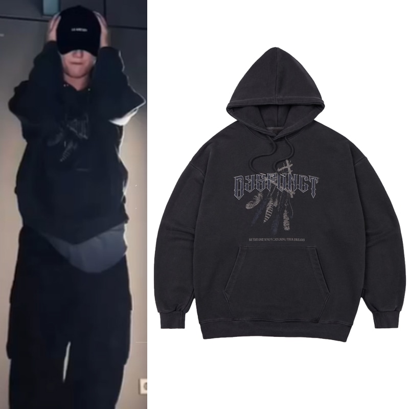 ジュンス 着用 DREAM CATCHER PIGMENT HOODIE