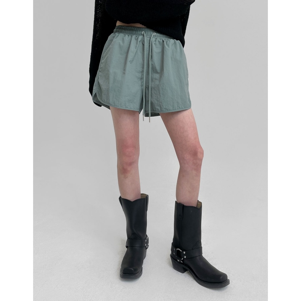 ブラックアップ [10,000部販売] [MADE] スタッフナイロンショーツ