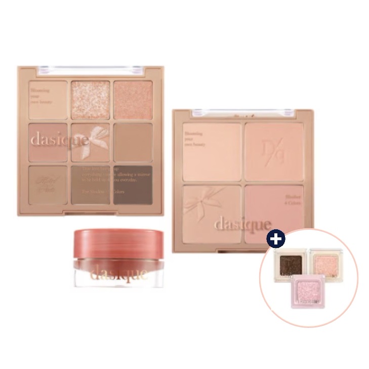 [New/純正品/Muted Nuts Collection] ナッツ企画セット/ ナッツ アイシャドウ パレット / ナッツ ブレンド ムード チーク / ナッツ リップ ジャム