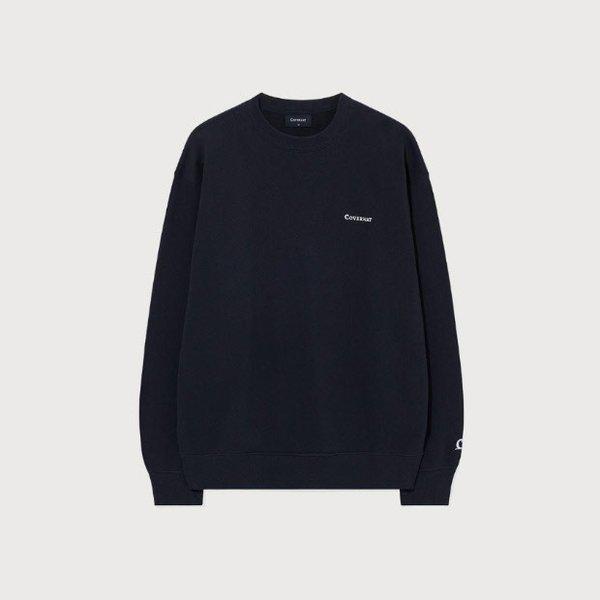 長袖Tシャツ JQS CO2501CR02-DN スモールオーセンティックマンツーマン ダークネイビー