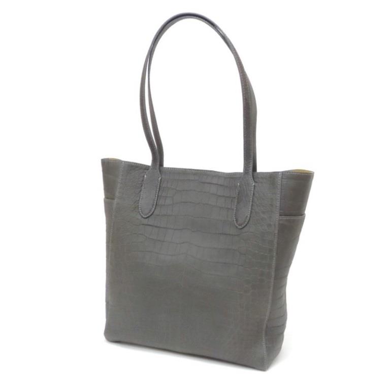 ﾍﾟﾚﾘｰﾙｯｿ Pelley Lusso ｸﾛｺﾀﾞｲﾙ ﾄｰﾄﾊﾞｯｸﾞ ﾀﾞｰｸｸﾞﾚｰ(62531)