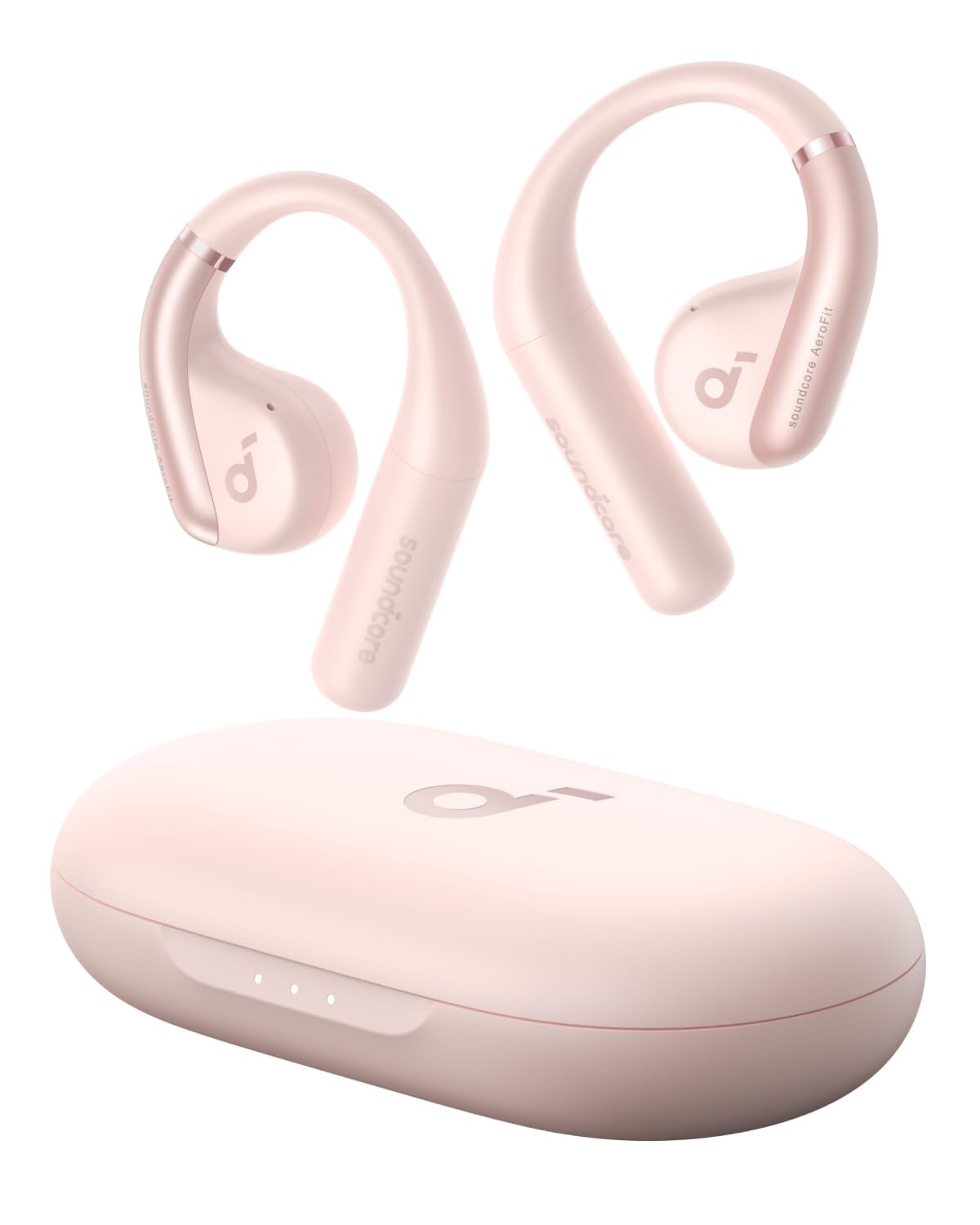即日発送 Anker Soundcore AeroFit（Bluetooth 5.3）【オープンイヤー型ワイヤレスイヤホン / IP57防塵防水規格/ 最大42時間再生 / マルチポイント接続/PSE