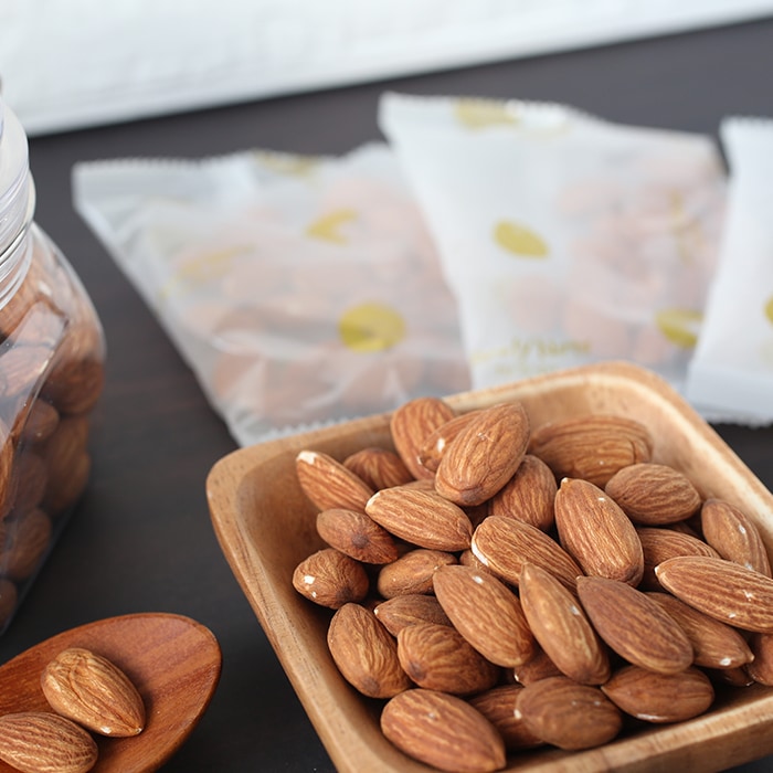 ハース 素焼きアーモンド（個包装）1袋20g×16パックx (10袋/【ケース入数】) メーカー直送