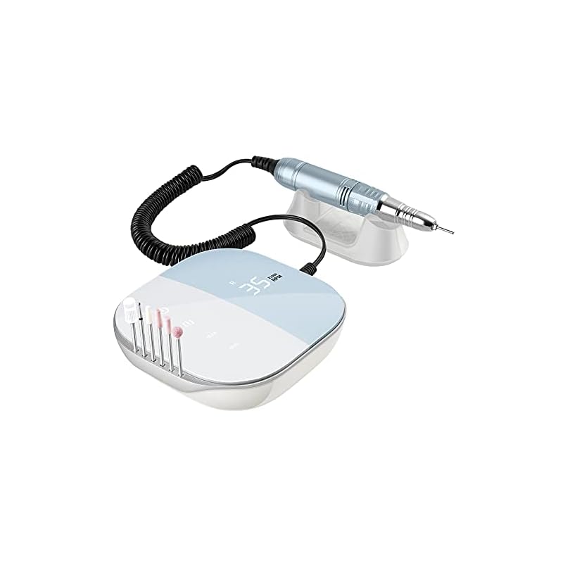 Madenia　ネイルマシン　ネイルマシーン　ネイルマシーン 電動ネイルマシン　電動ネイルマシン プロ　 電動ネイルケア 　タッチパネル搭載 液晶画面 35000RPM高速回転 スピード調節可能 多種