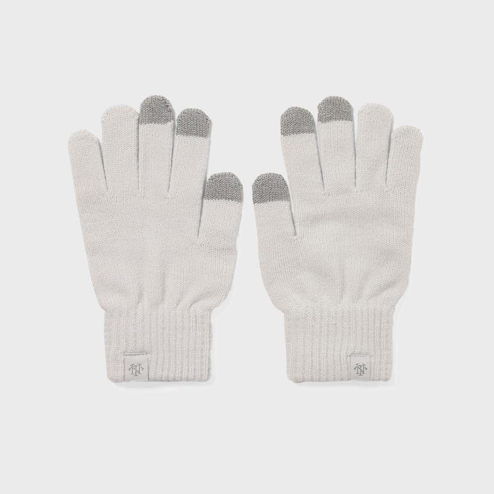 ディス・イーズ・ネヴァー・ザット TNT ニットグローブオフホワイト