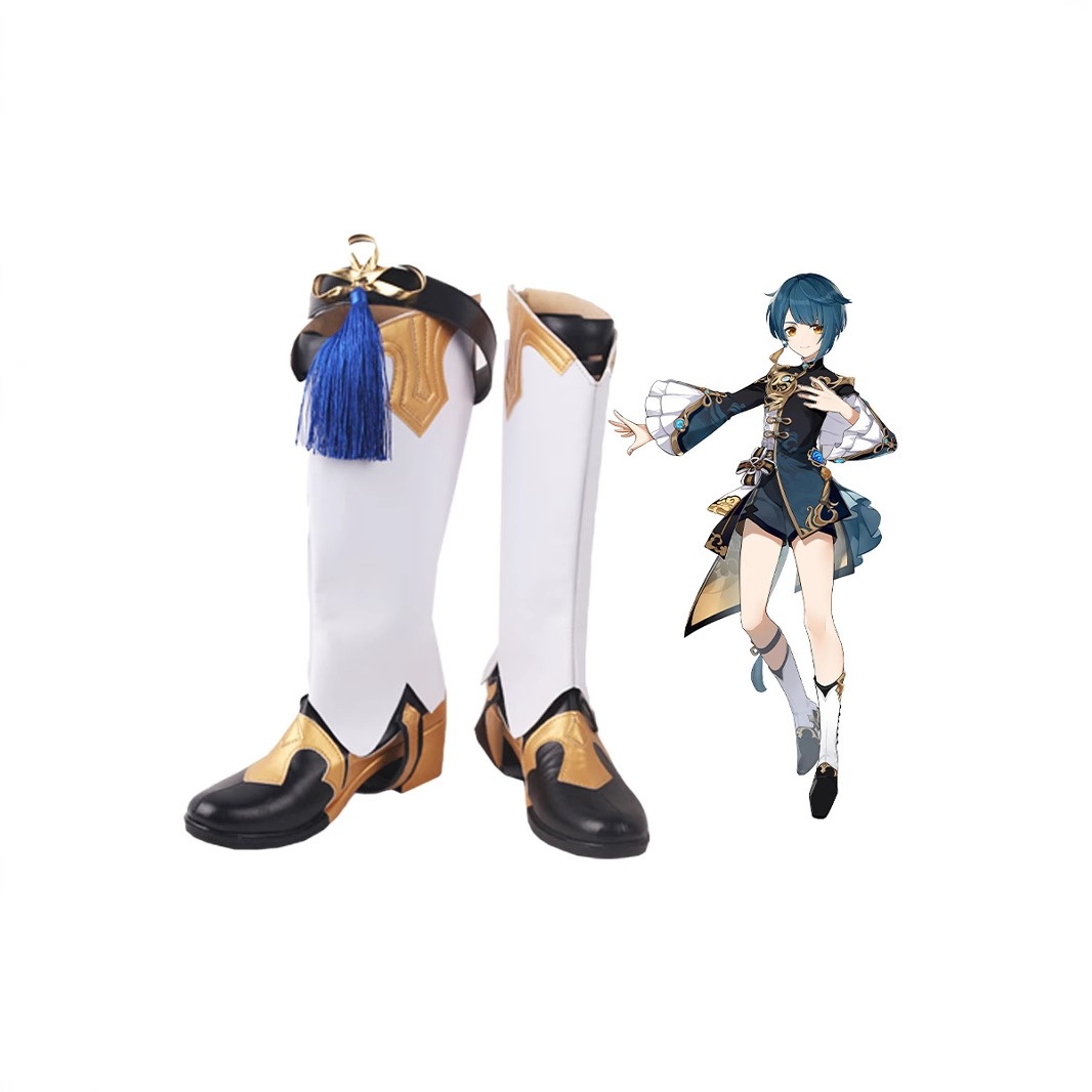 オリジナル女神liyue Xingqiuシューズ