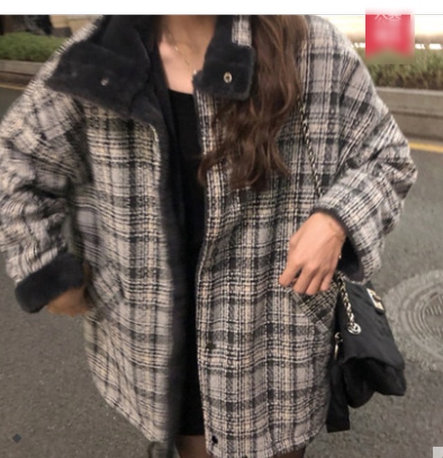 アウター レディース コート 長袖 チェック 秋 冬 かわいい 大人可愛い カジュアル 大人