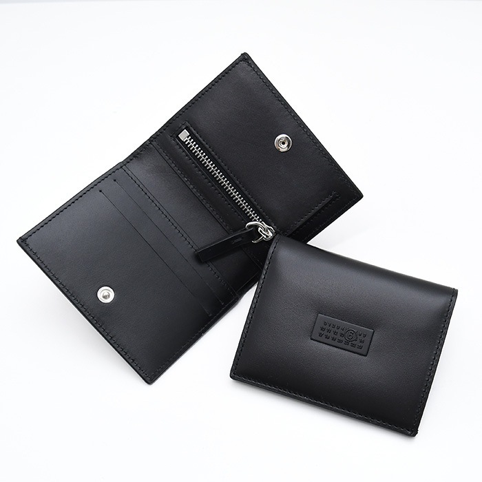 メゾン マルジェラ 財布 ウォレット Numeric バイフォールド ウォレット SA5UI0015 P8622 レディース ブラック レザー