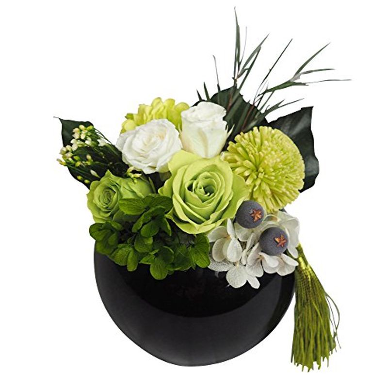 和風プリザーブドフラワー 「楓」 (グリーン) 4,919円