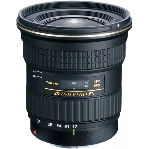 【中古】トキナー Tokina ズームレンズ AT-X 17-35 PRO FX 17-35mm F4 IF ASPHERICAL キヤノン用 フルサイズ対応