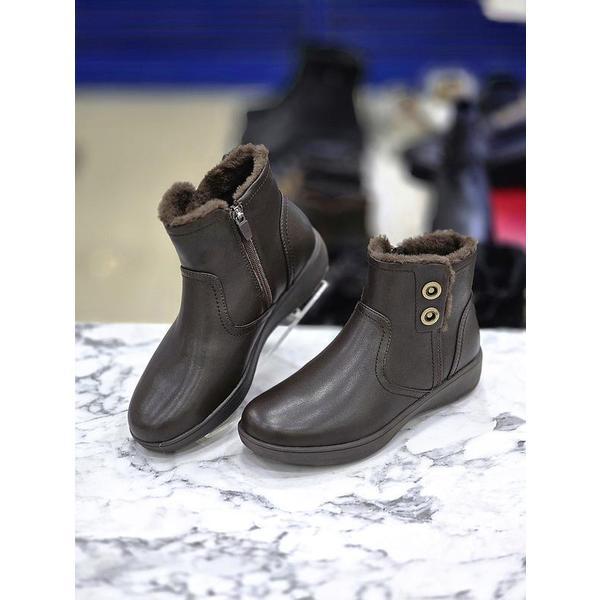 セーブゾーン05 女性4Cmヒールモダンカジュアルルックブーツ DKSSDSER607 (43947709)