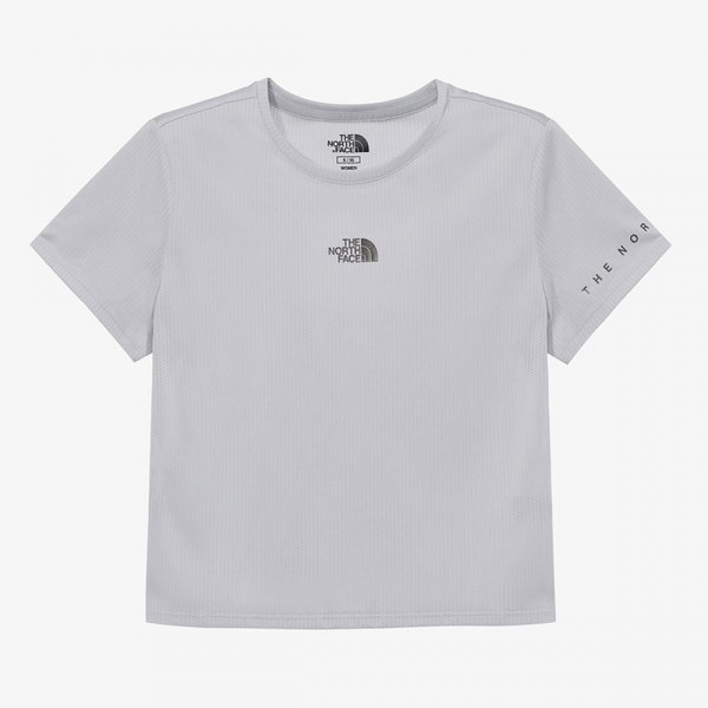 ノースフェイス レディース ベントラン 半袖ラウンドTシャツ ICE GRAY NT7UR35K