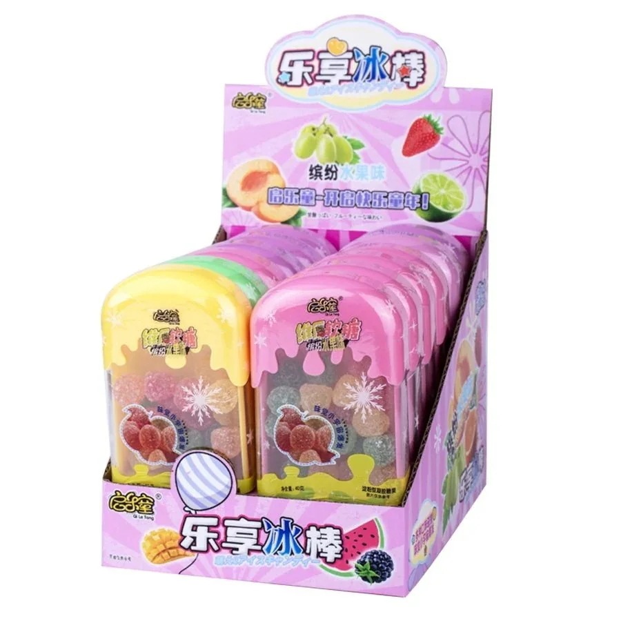 新品登場フルーツミックス味果汁グミ子供向けヴィCグミカジュアルおやつ 韓国 お菓子