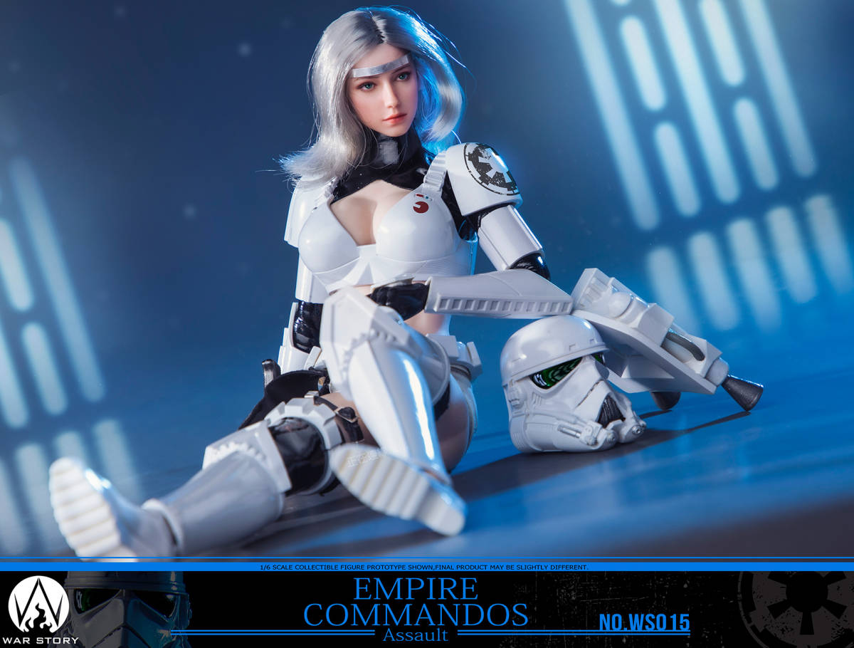新品未開封WAR STORY TOYS 1/6 Assault Forces Troop アクションフィギュア 美少女 宇宙 戦士 ホットトイズ WS015