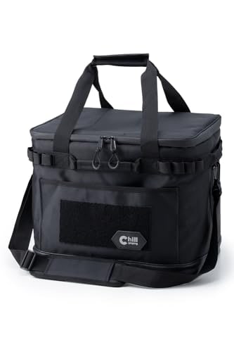 (チルキャンピング) クーラーボックス ソフトクーラー 保冷バッグ クーラーバッグ アウトドア キャンプ (ブラックMサイズ) 5,466円