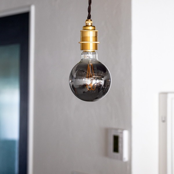 gram8 TC-1004-CURVE BS/BA LED電球セット 1灯ペンダントライト カーブ ブラス/ボール メーカー直送