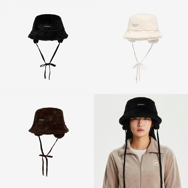 Fur Bucket Hat 耳当て付き帽子