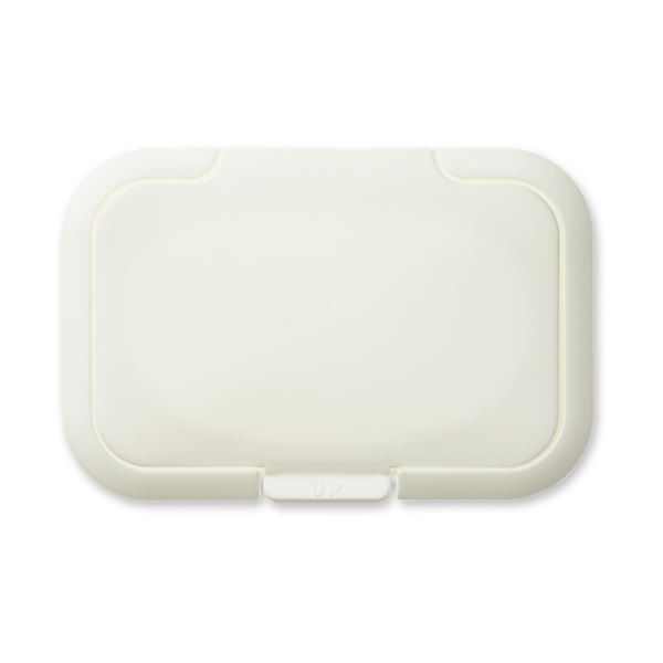 （まとめ）ビタットジャパンウェットシート取り出し口用フタ Bitatto（ビタット）ホワイト 1個20セット