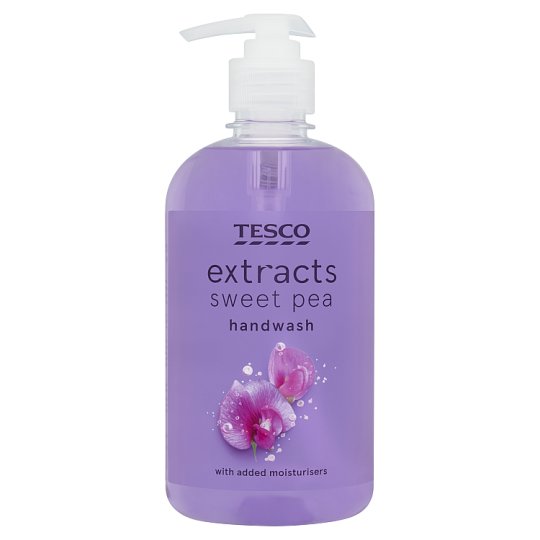 超特価】 Tesco Extracts Sweet Pea Handwash 500ml ハンドソープ