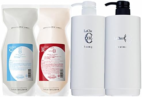 タマリス ラクレア オー シャンプー C クリアフレッシュ 600mL ＋ トリートメント R ラディカルリペア 600g ＋ 各専用ディスペンサー セット 7,833円