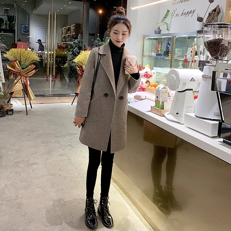 大人気 上品 チェスターコート レディース 秋冬 チェスターコート 黒 ミディアム丈 ラシャコートスーツ 厚手オーバー ゆったりアウター 通勤 着痩せ オシャレ 大人
