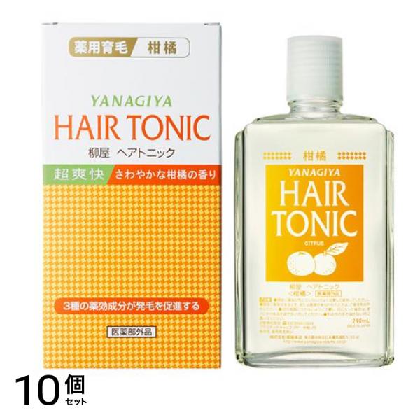 柳屋 ヘアトニック 柑橘 240mL 10個セット