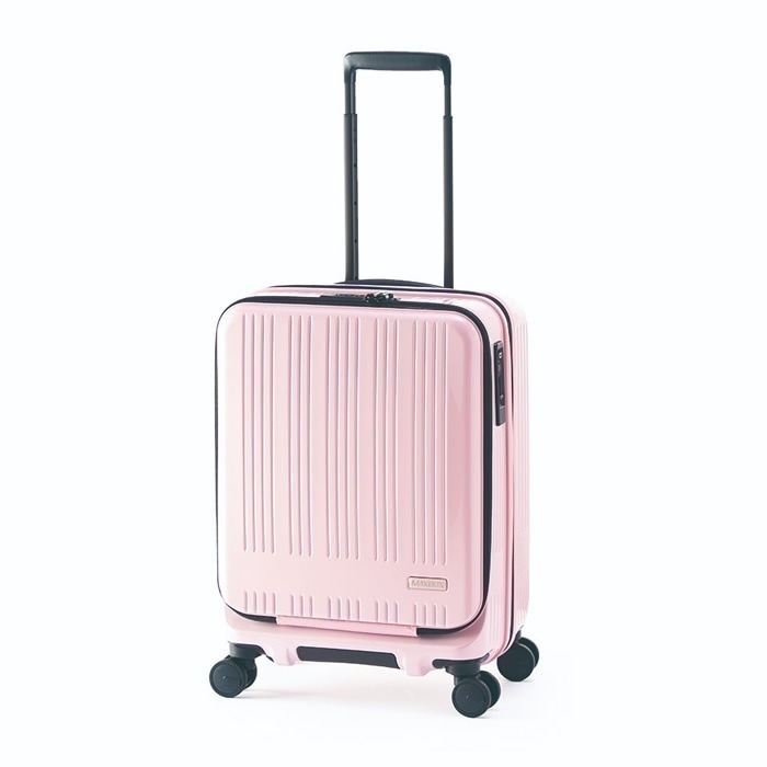 ハードキャリーケース MAXBOX 3～4泊 38L～44L MX-8011-18W-PPK パステルピンク