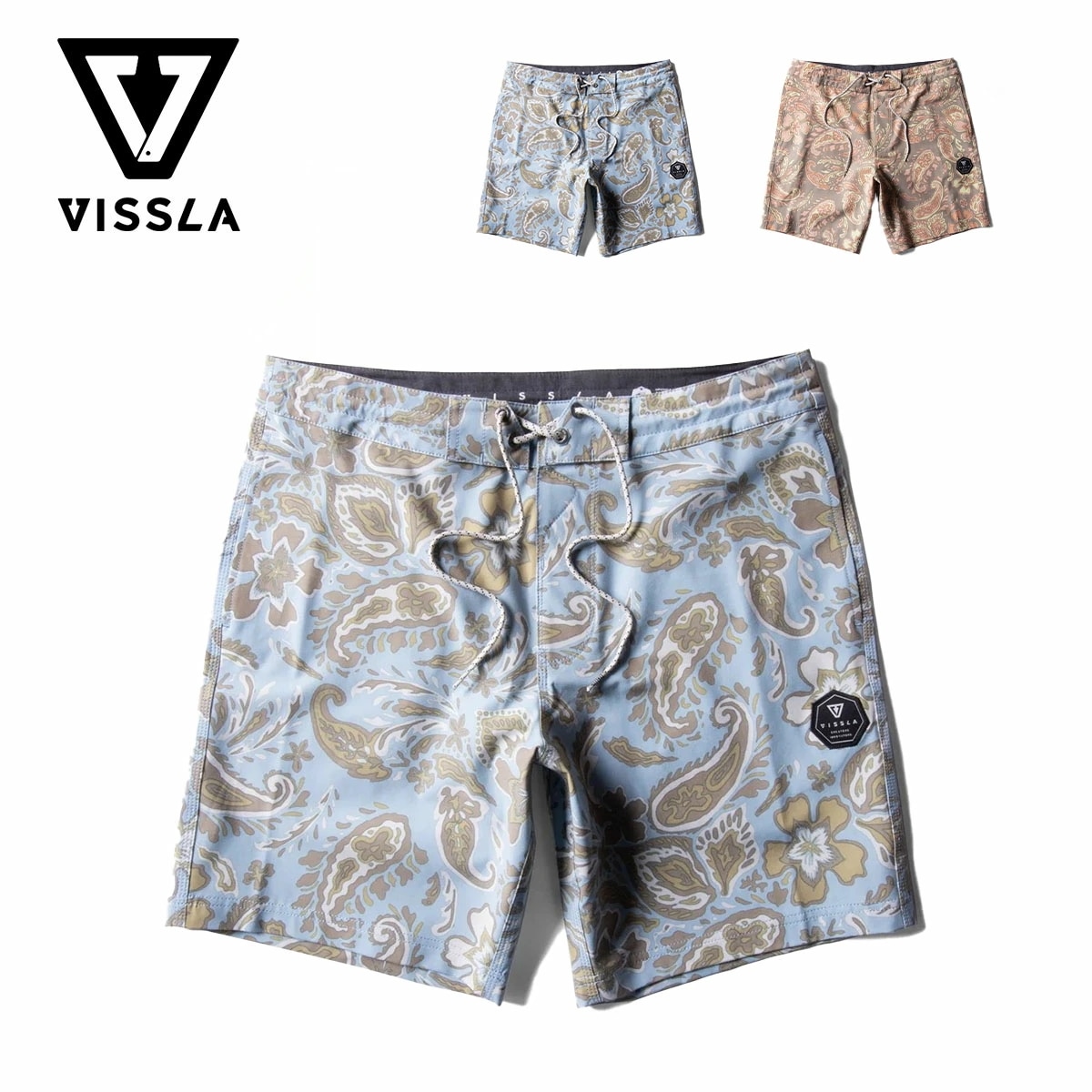 ボードショーツ メンズ バガボンド 17.5インチ ボードショーツ VAGABOND 17.5" BOARDSHORT サーフパンツ ビスラ 水着 スイムウェア サーフィン ビーチ 海