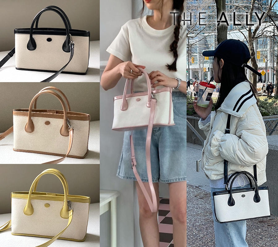 アリー 韓国 エイミーミニバッグ 正規代理店 AMY ショルダーバッグ ハンドバッグ 通学 通勤バッグ キャンバス