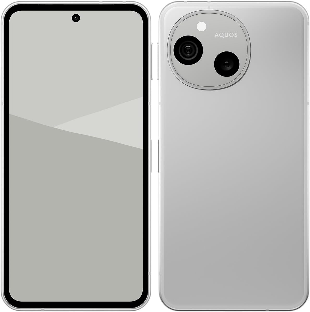 AQUOS sense10 6.1型 6GB/128GB ライトシルバー SIM無配合スマートフォン SH-M33A-S