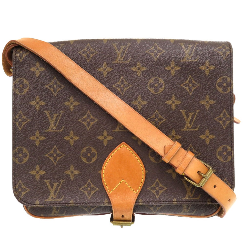 カルトシエール 26 モノグラム M51252 ショルダーバッグ モノグラムキャンバス/モノグラム ブラウン LV 1517【中古】 レディース
