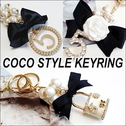 💕 KEYRING💕 Luxury elegant style_カメリアキーリング★Keyring_Camellia / coco new style Key