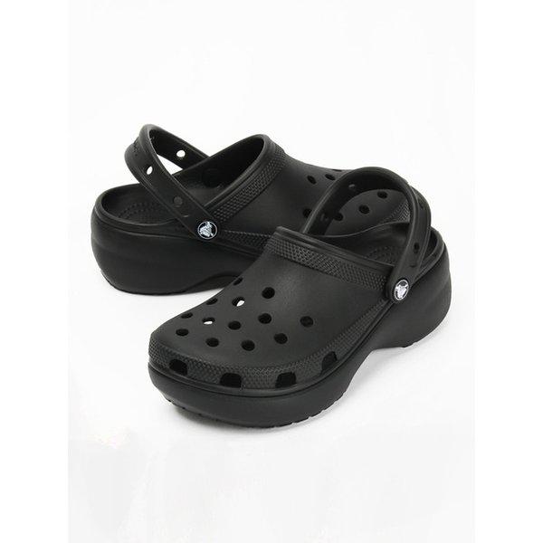 クラシック プラットフォーム クロッグ ウィメンズ サンダル ブラック 206750-001