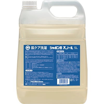 他サイト： シャボン玉スノール液体タイプ 5L 洗濯用の商品画像