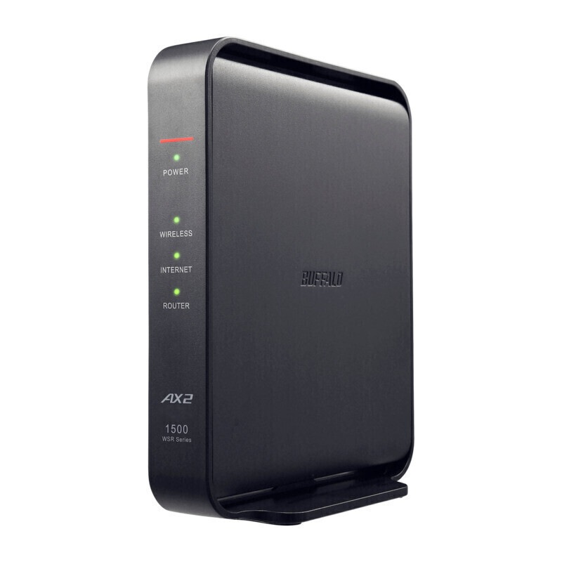 バッファローBUFFALO Wi-Fi 6対応 無線LANルーター エントリーモデル(1201Mbps＋300Mbps) WSR1500AX2L
