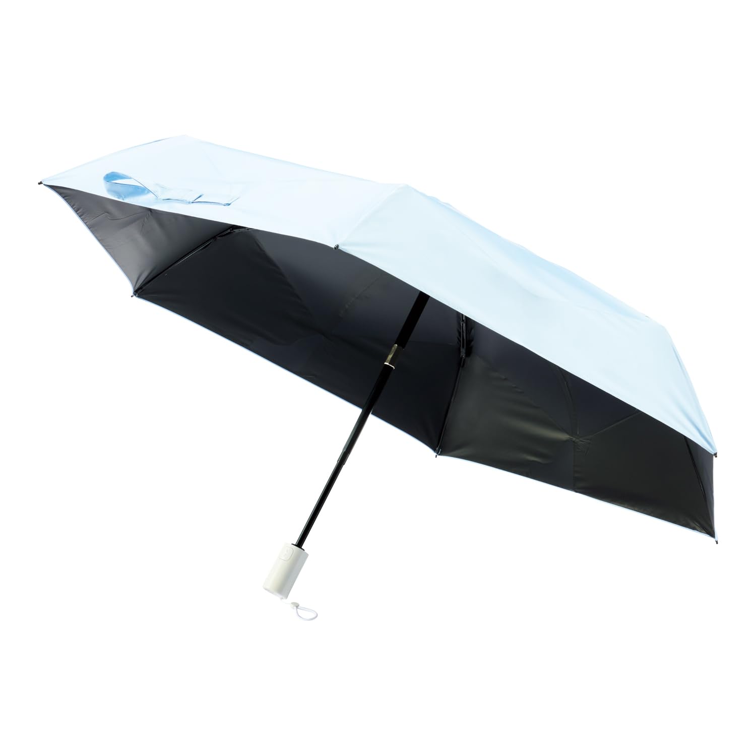 kowaza 日傘 畳みやすい 自動開閉 遮光100% 遮熱 UVカット 形状記憶 形状安定 晴雨兼用 軽量 コワザ 折りたたみ傘 無地 urawaza 親骨50cm 30287