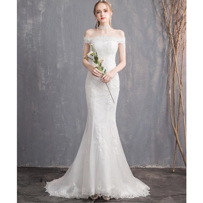 ロングドレス 結婚式 大きいサイズ パーティードレス 20代 30代 40代 パーティドレス ワンピース 二次会ドレス ウェディングドレス お呼ばれ ドレス[ホワイト]