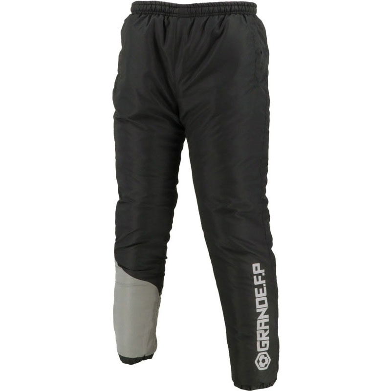 GRANDE.F.P(グランデエフピー) GRANDE.F.P.ツートン. ベーシックウォーマーパンツ ブラック×グレー フットサル ウォーマーパンツ (gfph19604-0915)