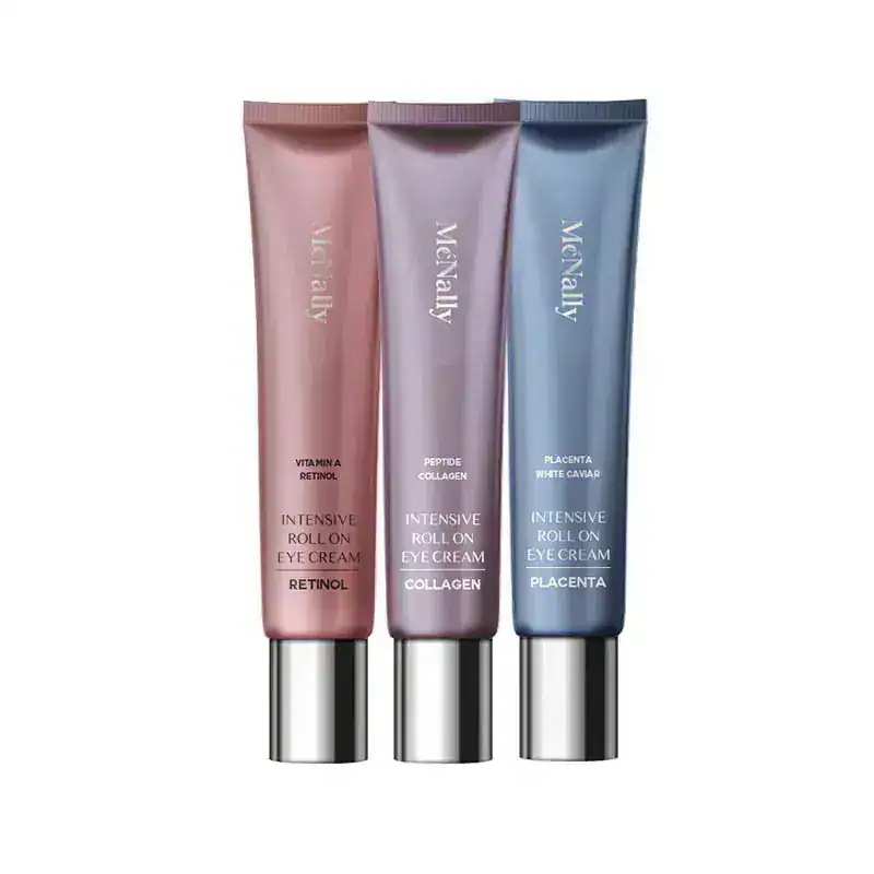 インテンシブロールオンアイクリーム　30ml 6本 試してみた】インテンシブロールオンアイクリーム McNallyの効果・肌質