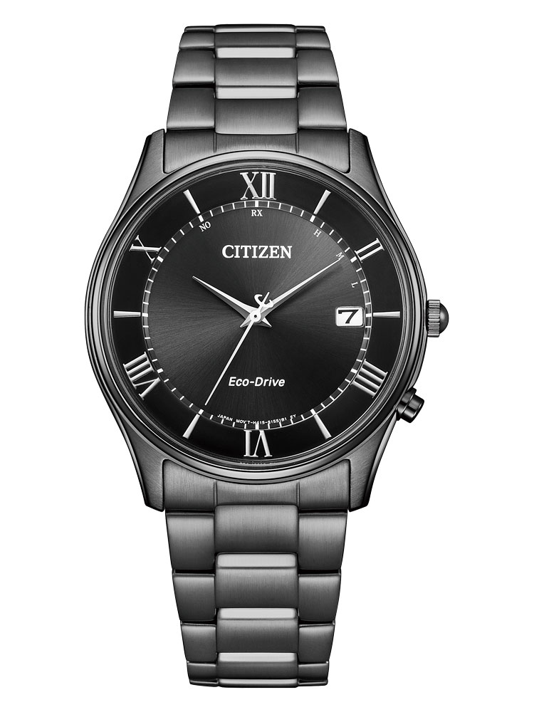 シチズン 【国内正規品】シチズンコレクション　ペアモデル　NIGHT COLOR EDITION エコ・ドライブ電波　メンズタイプ AS1064-53E