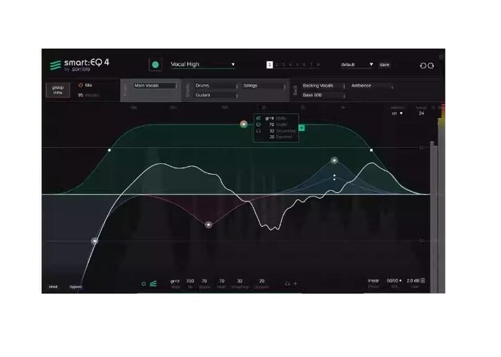 Sonible Smart EQ4自動等化エフェクタミキシングプラグインAIインテリジェントEQ Win/Mac 5,579円