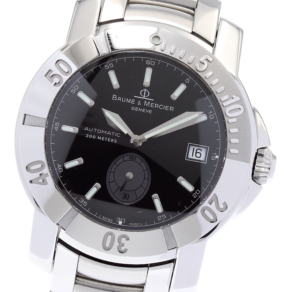 ボーム＆メルシェ Baume & Mercier 65353 ケープランド デイト 自動巻き メンズ _873215【中古】
