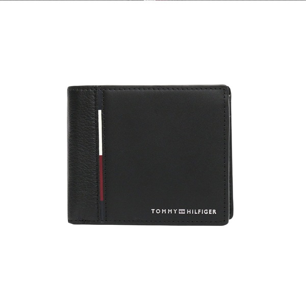 二つ折り財布 折り畳み TH CASUAL CC AND COIN AM0AM12766BDS ブラック